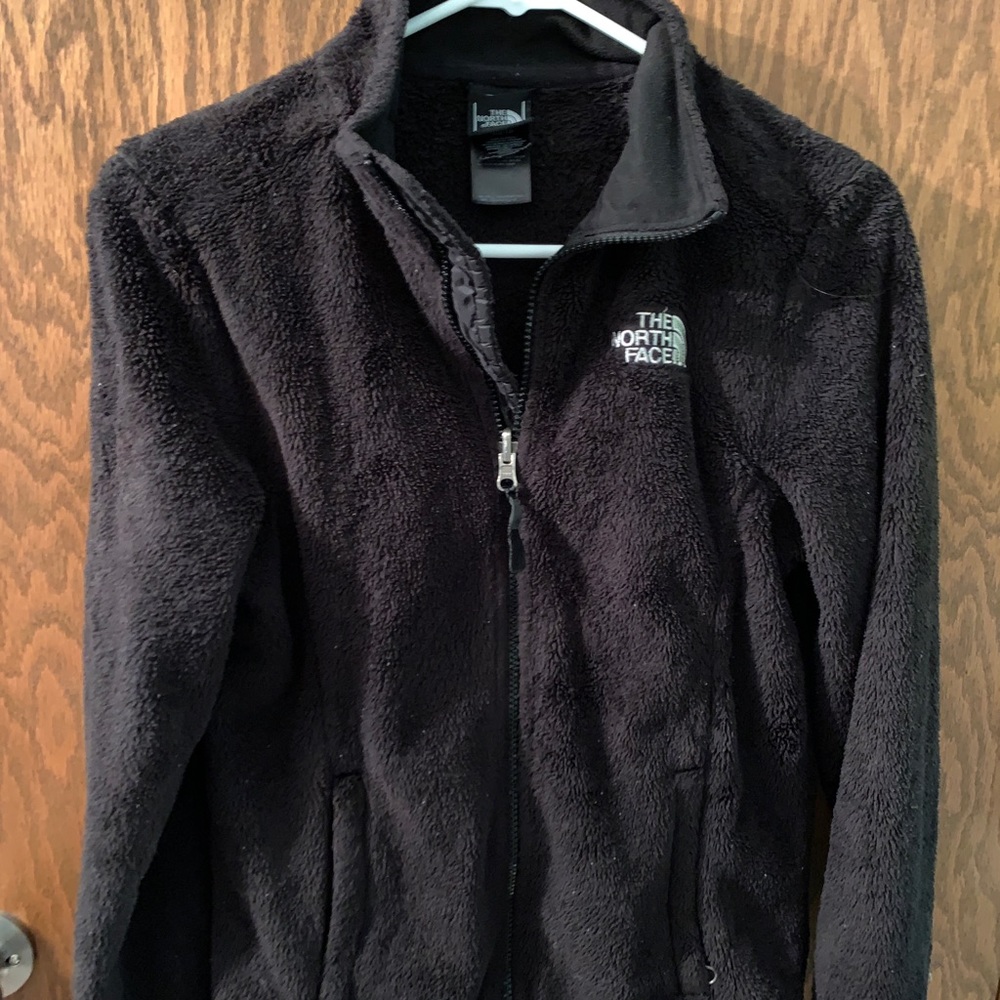 Black North Face Fleece Zip Up